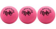 Bouncy Ball JA-RU Hi-Bounce Pinky Ball para crianças (3 bolas)