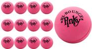 Bouncy Ball JA-RU High Bounce Pinky Ball 6,35 cm para crianças x12