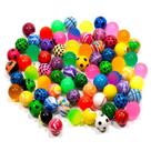 Bouncy Balls KISEER, cores variadas, 28 mm de diâmetro, 50 peças Bouncy Balls KISEER, cores variadas, 28 mm de diâmetro, 50 peças