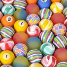 Bouncy Balls Rhode Island Novelty 38 mm, cores variadas, x50
