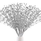 Bouquet Spray Sticks SHAOQINLIN 50 unidades, cordão de pérolas de 4 mm Bouquet Spray Sticks SHAOQINLIN 50 unidades, cordão de pérolas de 4 mm