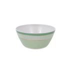 Bowl Branco/Verde 600ml