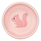 Bowl Buba Em Silicone Com Ventosa Cloudy Esquilo Rosa 350ML