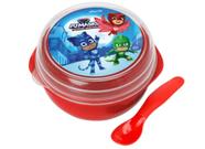 Bowl com Tampa e Colher 500ml PJ Masks
