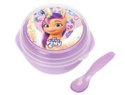Bowl com Tampa e Colher My Little Pony