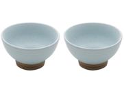 Bowl de Cerâmica Rustico Romance Verde 8 x 13cm 500ml - Unid.