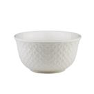 Bowl De Porcelana New Bone Losango Branco 12,5x6,5cm
