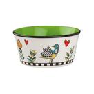Bowl em new bone china Egan Cocorico 460ml verde