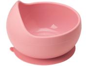 Bowl em Silicone com Ventosa 350ml - Rosa - Buba