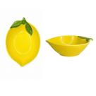 Bowl Formato Limão Siciliano De Cerâmica Amarelo Sobremesa Petiscos Cozinha Molhos Jantar Presente - Bowl Formato Limão Siciliano De Cerâmica Amarelo Sobremesa Petiscos Cozinha Molhos Jantar Presente -