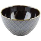 Bowl Geometrix Fine Em Cerâmica 580 Ml Marrom - Lhermitage