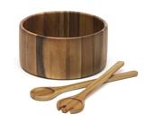Bowl Lipper International 1145-3 Acacia Straight Side Large