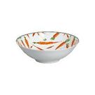BOWL PASCOA DECORADO CENOURAS BUNNY COM 6 PEÇAS 1ª LINHA