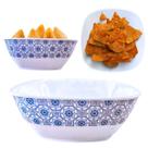 Bowl Tigela Melamina Quadrada 1200ml Pote 20cm Saladeira Bowl Tigela Melamina Quadrada 1200ml Pote 20cm Saladeira