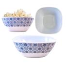 Bowl Tigela Melamina Quadrada 350ml Saladeira Sobremesa