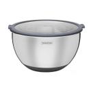 Bowl Tramontina Cucina em Aço Inox com Tampa Plástica 25 cm 5 Litros