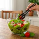 Bowl Tropical Pequena Saladeira, Bowl de Vidro 1020Ml Mesa Posta Multiuso Ruvolo Bowl Tropical Pequena Saladeira, Bowl de Vidro 1020Ml Mesa Posta Multiuso Ruvolo