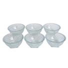 Bowls de vidro para sobremesa MABEL RYG6078 VIDRO 6 PEÇAS Bowls de vidro para sobremesa MABEL RYG6078 VIDRO 6 PEÇAS