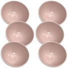 Bowls Oslo Germer Profissional 100% Porcelana Rosa Fractal 6pçs Bowls Oslo Germer Profissional 100% Porcelana Rosa Fractal 6pçs