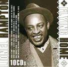 Box 10 CDs - Lionel Hampton - Flying Home - Importado - Novo