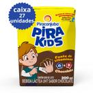 Box 27 Unidades Bebida Láctea Achocolatado Pirakids Chocolate 200ml Por unidade