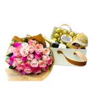 Box alça com rosas