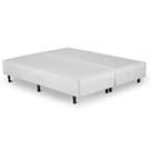 Box Base Casal Bipartido Suede1.38X1.88