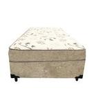 Box Base Conjugada Espuma Dupla Casal Suede