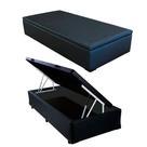 BOX BAU 088X188 material sintético PRETO
