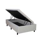 Box Baú 96x203x34 cm Abertura Lateral Areia