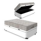 Box Baú com Colchão de Molas Ortobom AirTech Solteiro