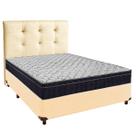 Box Begetiza+Colchão Casal Airtech 150 Ortobom+Cabeceira