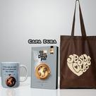 Box Café com Deus Pai Lançamento 2026 Capa Dura e Caneca Café com Deus Pai + Bag Jesus Love