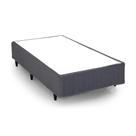 Box Cama Desmontável Solteiro CORE, Cinza Escuro, 39x88x188 cm