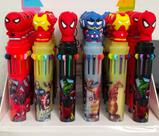 Box Canetas Vingadores 36 Unidades Brinde Festa Atacado Revenda