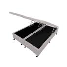 Box Castor Baú Universal King Size Branco New 180x200x41cm