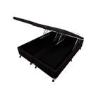 Box Castor Baú Universal Queen Size Preto New 158x198x41cm