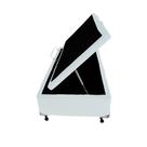 Box Castor Baú Universal Solteiro Branco New 100x200x41cm