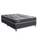 Box Conjugado Espuma Casal Arte Cubica Infinity 138x188x41cm