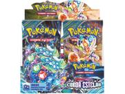 Box Display Pokémon Tcg Escarlate E Violeta 7 Coroa Estelar (Com Lacre de Segurança)