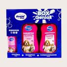 Box Genial Pets Filhotes Shampoo Condicionador Perfume Cachorros Gatos