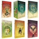 Box Percy Jackson e os Olimpianos, Série Completa, O ladrão de Raios, O Mar de Monstros, A Maldição do Titã, A Batalha do Labirinto,O Último Olimpiano