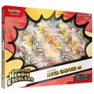Box Pokemon Coleção Mega Emboar Ex ME02.5 49 Cartas Copag TCG