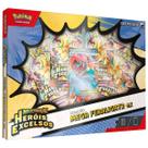 Box Pokemon Coleção Mega Feraligatr Ex ME02.5 49 Cartas Copag TCG