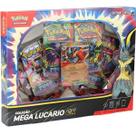 Box Pokémon Coleção Mega Lucario EX 49 Cartas - Copag