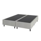 Box Queen New Londres Umaflex Cinza (158x198x38)