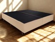 Box Queen Size 158X198X30 Norraum Veludinho Bege Box Queen Size 158X198X30 Norraum Veludinho Bege