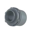 Box Reto Pvc 1" Para Eletroduto Cinza Inpol