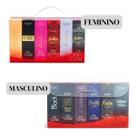 Box Sensações 12 Perfumes Premium Alta Fixação Masculino e Feminino