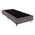 Box Solteiro 40x78x188 TSM Camurça Cinza